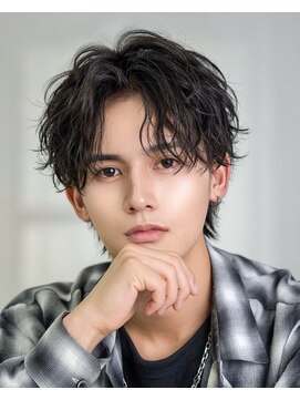 オーシャントーキョー 渋谷神南(OCEAN TOKYO) シャドウパーマツイストスパイラル波巻きスパイラル