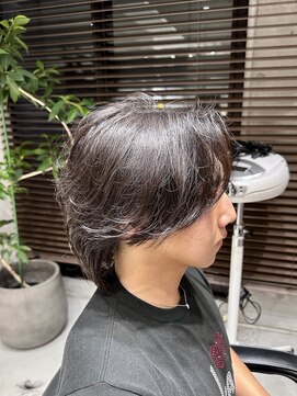 ファルベ(Farbe) フェザー/サーフカール/センターパート/波巻きツイスパ