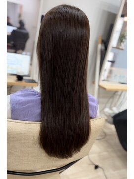 透明感カラー / 弘前 / ベージュ / 髪質改善