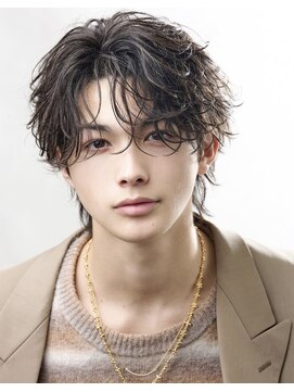 アストラ(ASTRA) MEN’S HAIR/波巻きツイストスパイラル/リバースセンターパート