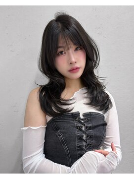 アム 表参道(am) ダークグレージュ/黒髪