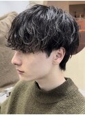 梅田メンズパーマルーズパーマシャドウパーマッシュゆるめ