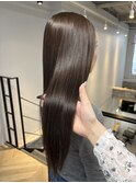 ★ ブリーチなしカラー◎春の透明感グレージュ/顔周りレイヤー