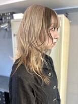 コイ(coii) 三毛猫カラー/スカンクヘア/エンドカラーハッシュカットレイヤー