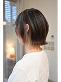 ボブウルフハッシュカットショートウルフボブ小顔カット