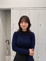 モク 立川(moc)&nbsp;韓国風レイヤーカットブリーチダブルカラー前髪