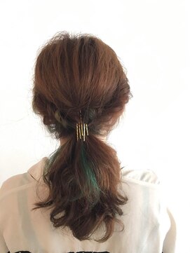 シエル ヘアーデザイン(Ciel Hairdesign) 【Ciel】　女子力ＵＰ！可愛いダウンアレンジ