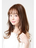 アース 新松戸店(HAIR&MAKE EARTH) 透けバングのセミウエットストレート【EARTH新松戸店】