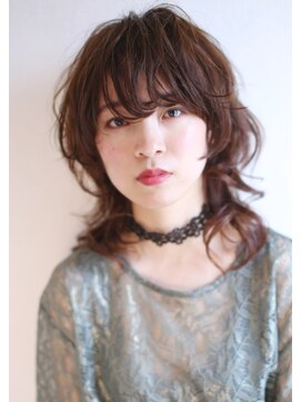 テューア ヘア ガーデン(tua hair garden) クールな雰囲気が魅力的なレイヤーウルフ