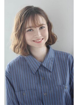 モッズ ヘア 富山店 ボブ　10　上の方からパーマ