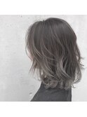 ハイライトグラデーション×グレージュ