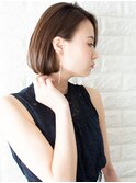 短すぎず長すぎない「ボブヘア」が、丁度いい。