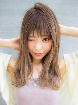 エル(elle) 小顔に見せるヘア☆ブランジュとダブルバング錦糸町 押上 両国