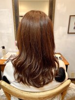 ミーノ(mｉｅｎｏ) ノンジアミンカラーで艶感◎大人可愛い♪巻き髪アレンジ☆
