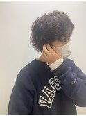 マッシュショート×パーマ【add】