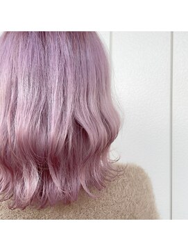 ヘアーサロン リアン 鴻巣店(hair salon Rien) ホワイトピンク