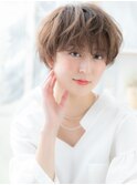 ナチュラルマッシュ透け感スモーキーカラーa上尾20代30代40代