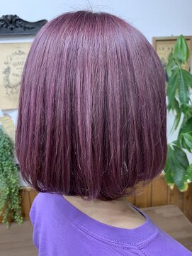 ヘアーデザインサロン スワッグ(Hair design salon SWAG) ピンクバイオレット