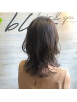 ブレス 横浜(bless)&nbsp;くびれヘア ロングウルフ　【bless横浜】