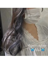 ヒップスデコ(Hip's deco)&nbsp;イヤリングカラー　ブルー