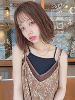 シェルター バイ トウキョウ(Shelter by TOKYO)&nbsp;『毛束感 ×ベージュ』くびれふわミディ