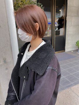 レフ(LEF) 【オダオススメ！】くびれサイドバングひし形ショートボブ