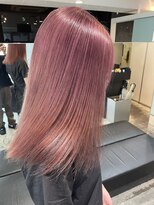 ランズ(LANDS)&nbsp;ピンクアッシュ 「韓国/渋谷/ブリーチ/エクステ」