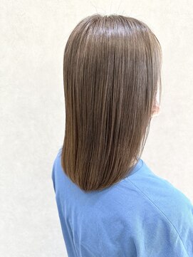 ラブズラフズ 下上津役店 (Loves Laughs) 髪質改善ジェルカラー×ハイブライトカラー♪