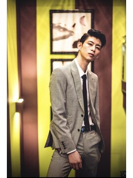 レッド(Red) サイドパートノンフェード