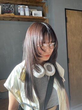 パム 恵比寿(PAM.) 顔まわりレイヤー × ロング