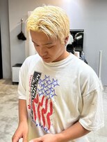 ヴヴ(Bub)&nbsp;bleach color/ハイトーンカラー　メンズショート