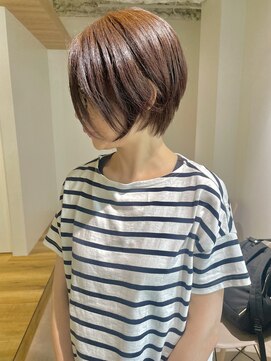 ベコ(Beco) 丸みショートボブ小顔カット20代30代40代