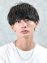 アーリー(Ali'i)&nbsp;無造作ゆるふわ刈り上げマッシュソフトツイストパーマ