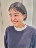 丸みショートボブ