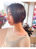 前下がりボブ