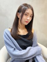 グロー 大宮(GLROW)&nbsp;□ 韓国大宮顔周りレイヤーカットハッシュカットワンホンヘア