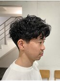 メンズツイストスパイラルパーマ