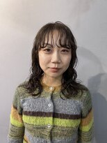 ガーランド (Garland) ☆ミディアムパーマ/切りっぱなしボブ/ベージュカラー