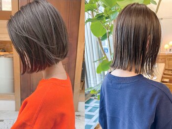 ノエ(noe)の写真/流行りのボブ,ミニボブもミリ単位でこだわる,計算尽くしのカット技術をご提供*[栄/矢場町/名古屋/学割U24]