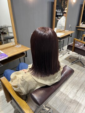 リジョイスヘア エン(REJOICE hair EN) ピンクブラウン