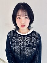 ペルソナ(PERSONA)&nbsp;【透明感◎】ミディアムレイヤー×透明感イヤリングカラー