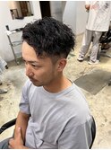 ショートパーマ/メンズカット