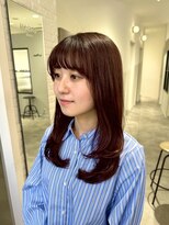 マッシュ 天王寺あべの(MASHU)&nbsp;レイヤーカット×ラベンダーブラウン