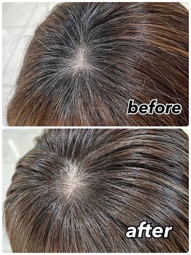 アッシュ 大宮店(Ash) 白髪ぼかしオリジナルハイライト