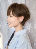 ショートヘア/分け目なし/イメチェン/30代40代50代60代/表参道