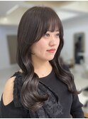 熊本 透明感カラー 韓国風スタイル Una Yumika