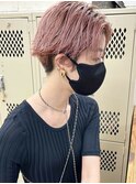 大人可愛いイメチェンモードヘアダークアッシュチェリーブラウン