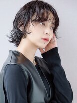 ティファ 銀座(Tiffa)&nbsp;チェリーブラウン/ミニウルフ/デジタルパーマ［銀座］