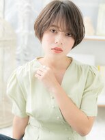 モッズヘア 越谷(mod's hair)&nbsp;大人かわいいくすみベージュマッシュショートh4越谷20代30代40代