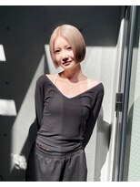 ヴァーディ オモテサンドウ(Vardy omotesando)&nbsp;white beige/ホワイトベージュ ミニボブ